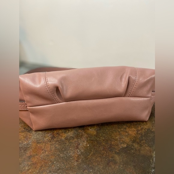 Rosetti~Dark Mauve~Mid-Sized~Soft Faux Leather~Upper Zip Closure~Crossbody Bag - Picture 14 of 15